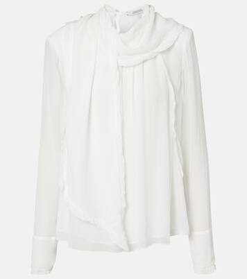 Sheer Twist georgette blouse | Dorothee Schumacher