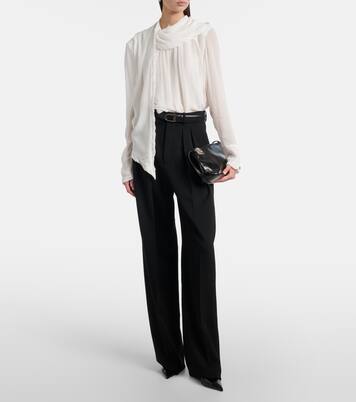Sheer Twist georgette blouse | Dorothee Schumacher