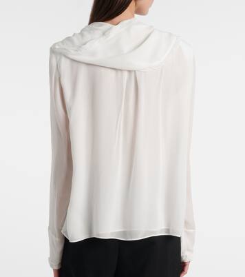 Sheer Twist georgette blouse | Dorothee Schumacher