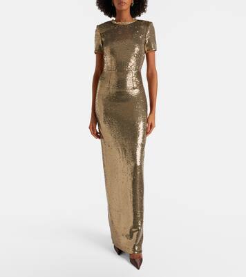 Vestido de fiesta con lentejuelas y cristales | Roland Mouret