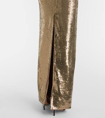 Vestido de fiesta con lentejuelas y cristales | Roland Mouret