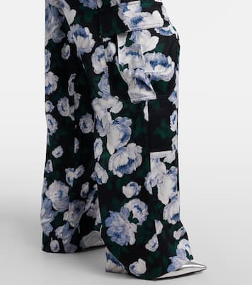 Printed satin pajama pants | Stella McCartney