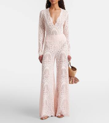 Weite Hose Paloma aus Spitze | Alexandra Miro