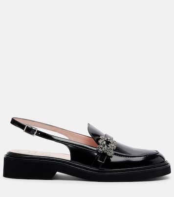 Viv' Rangers leather slingback loafers | Roger Vivier