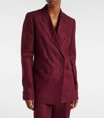 Angela linen twill blazer | Gabriela Hearst