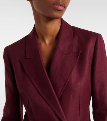 Angela linen twill blazer | Gabriela Hearst