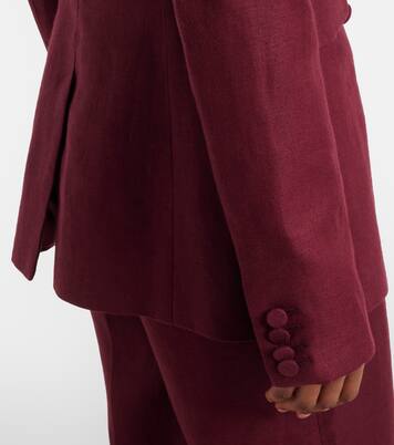 Angela linen twill blazer | Gabriela Hearst