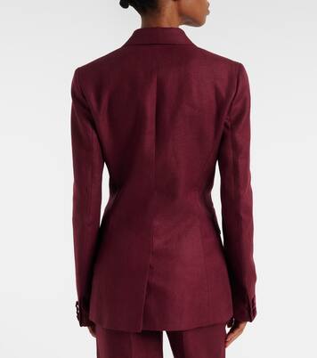 Angela linen twill blazer | Gabriela Hearst