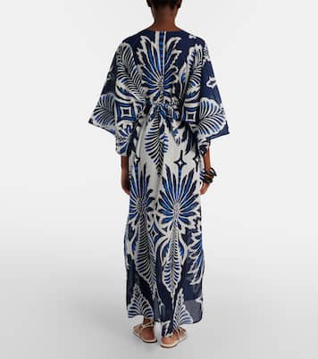 Sol floral cotton muslin kaftan | Poupette St Barth