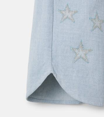 Hauke embroidered jeans | Donsje