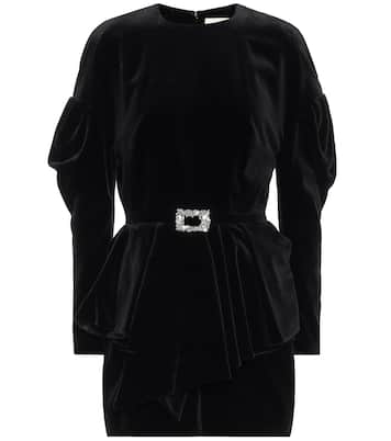Miniabito in velluto di cotone | Alexandre Vauthier