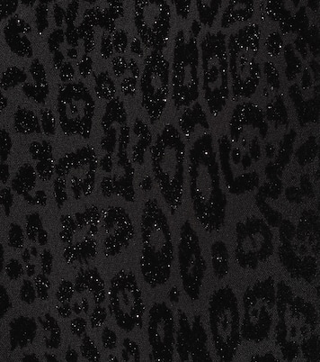 Giacca cropped a stampa animalier | Balmain
