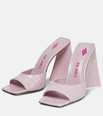 Mules Devon en cuir | The Attico
