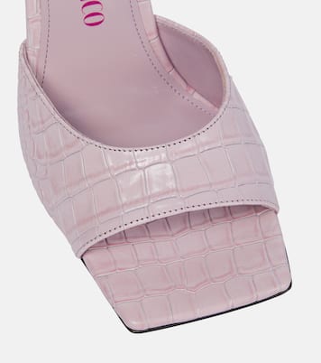 Mules Devon en cuir | The Attico