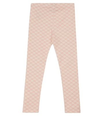 FF Karligraphy cotton leggings | Fendi Kids
