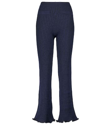 x Kimura Tsunehisa ribbed wool pants | Rabanne