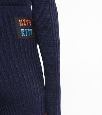 x Kimura Tsunehisa ribbed wool pants | Rabanne