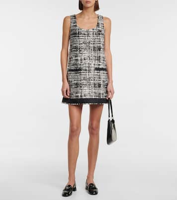 Minikleid aus Tweed | Prada