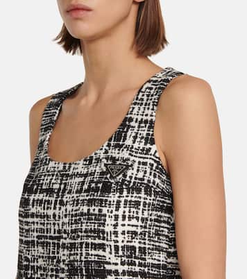 Minikleid aus Tweed | Prada