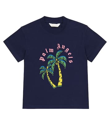 T-Shirt aus Baumwoll-Jersey | Palm Angels Kids