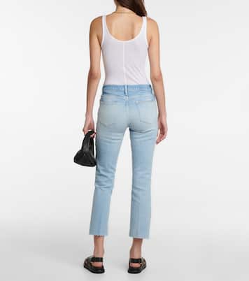 Le High cropped straight jeans | Frame