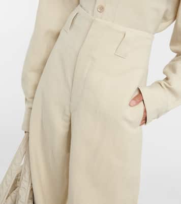 Pantalon en lin et laine | Lemaire