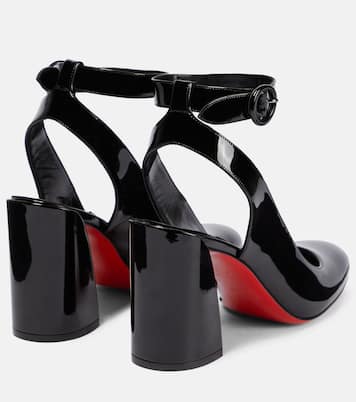 Slingback-Pumps Miss Sab aus Leder | Christian Louboutin