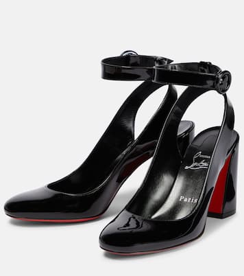 Slingback-Pumps Miss Sab aus Leder | Christian Louboutin