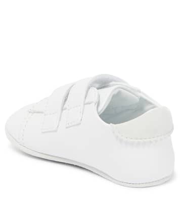 Bébé – Baskets en cuir à logo | Versace Kids