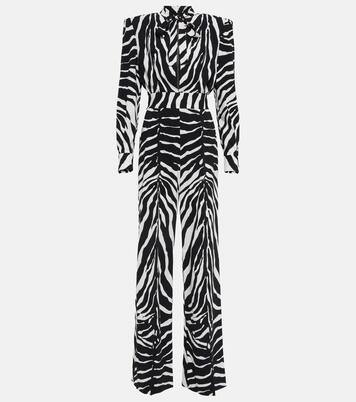 Zebra-print cutout jumpsuit | Dolce&Gabbana