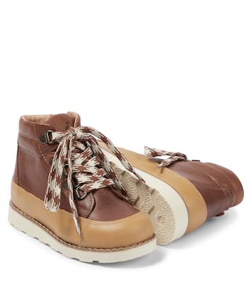 Lace-up leather boots | Petit Nord