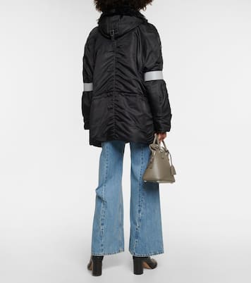 Giacca imbottita con pelliccia sintetica | MM6 Maison Margiela
