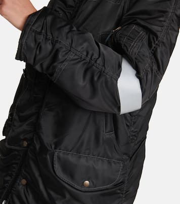 Giacca imbottita con pelliccia sintetica | MM6 Maison Margiela