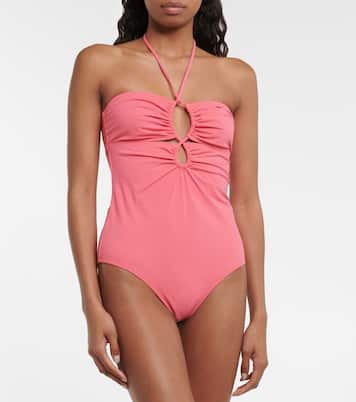 Minorca Maillot halterneck swimsuit | Ulla Johnson