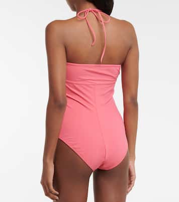 Minorca Maillot halterneck swimsuit | Ulla Johnson