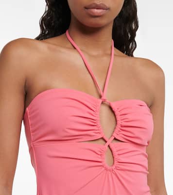 Minorca Maillot halterneck swimsuit | Ulla Johnson