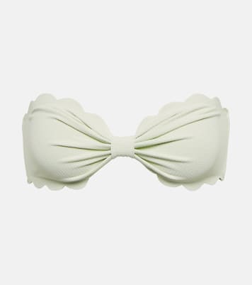 Antibes bandeau bikini top | Marysia