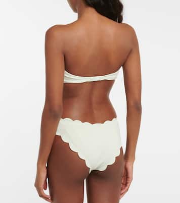 Antibes bandeau bikini top | Marysia