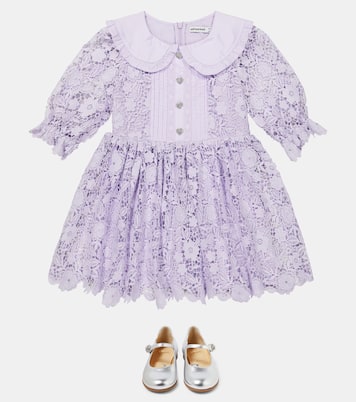 Floral lace dress | Self-Portrait Kids