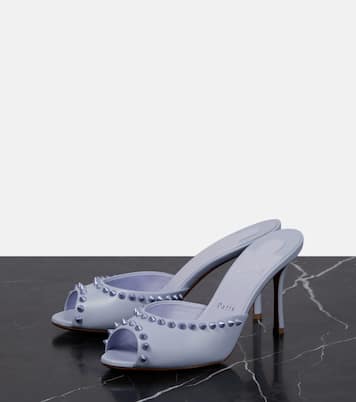 Mules Me Dolly Spike 85 in pelle | Christian Louboutin