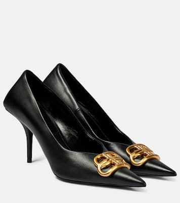 Pumps Square Knife BB aus Leder | Balenciaga