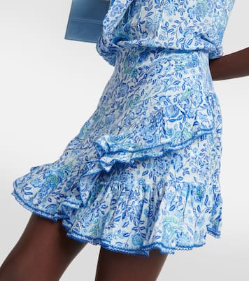 Ambra floral bandeau minidress | Poupette St Barth