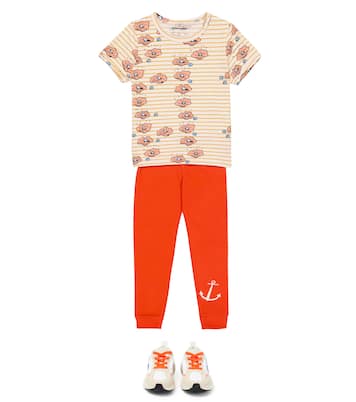 Camiseta Seashell en mezcla de algodón | Mini Rodini