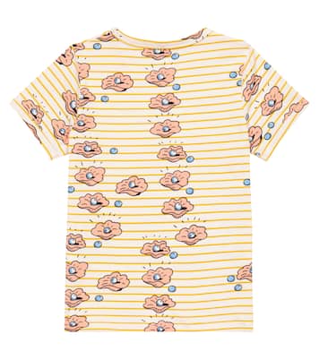 Camiseta Seashell en mezcla de algodón | Mini Rodini