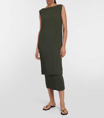 Leisure - Gonna midi Carnia plissé in jersey | Max Mara