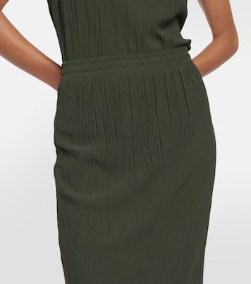 Leisure - Gonna midi Carnia plissé in jersey | Max Mara
