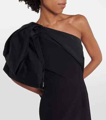Maelys crêpe gown | Safiyaa