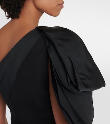 Maelys crêpe gown | Safiyaa