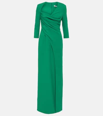 Ayanna crêpe gown | Safiyaa