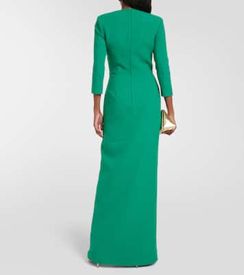Ayanna crêpe gown | Safiyaa